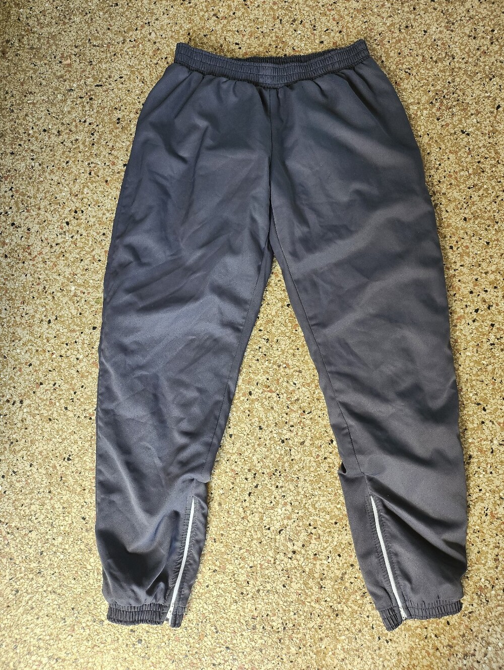 Varsity Spirit Dark Gray Jogger Pants Dance Zip Ankles M 30